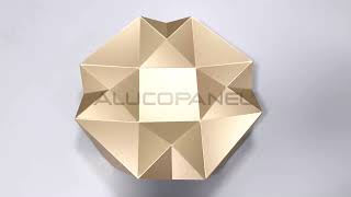 Demonstration of Hexagonal 3D Design using Alucopanel® A1 [upl. by Raman]