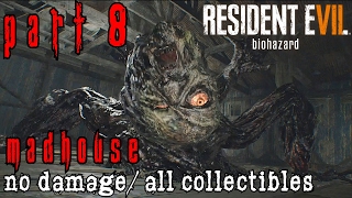 Resident Evil 7 Madhouse Walkthrough Part 8  Jack Baker Boss Battle All CollectiblesNo Damage [upl. by Fernandes]