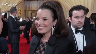 Fran Drescher Talks SAGAFTRA Goals for 2024 at the Oscars [upl. by Casandra]