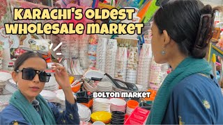 Exploring Karachi’s Most Reasonable Market 🛍️  Wholesale amp Retail  Local Shopping [upl. by Leggett263]