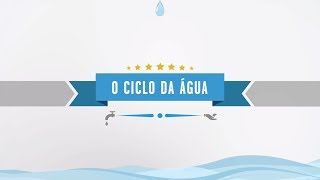 O Ciclo da Água Ciclo Hidrológico [upl. by Ddahc]