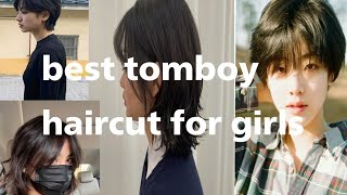 BEST haircut for tomboy girls boyish with names 🖤❤️❤️🖤 [upl. by Persis]