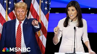 ‘She’s getting birthered by Donald Trump’ MSNBC host on Haley’s challenge [upl. by Maryjane]