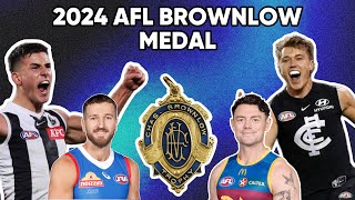 2024 AFL BROWNLOW MEDAL  LIVESTREAM [upl. by Aramoix372]