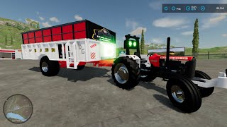 first time indian mods on fs22 ony on dhaliwal gaming fs22 indianmods [upl. by Tadashi]