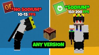 Sodium Mod For Pojav Launcher  Sodium For PojavLauncher  Any Version FPS BOOST [upl. by Noryv]