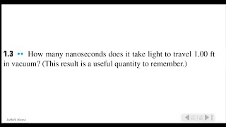 Unit Conversion solving for the time seconds s to nanoseconds ns [upl. by Oironoh]