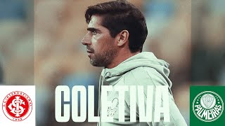 COLETIVA ABEL FERREIRA  INTERNACIONAL X PALMEIRAS  BRASILEIRO 2024 [upl. by Adnohsak555]