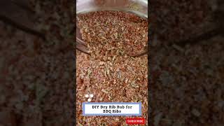 DIY Dry Rib Rub for BBQ Ribs [upl. by Eelarat]