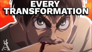 Top 10 Most Epic Attack on Titan Transformations [upl. by Bergerac971]