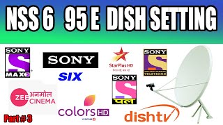 Nss6 95e dish setting on 2 feet in PakistanIndia in 2020  Part 3 [upl. by Hna317]