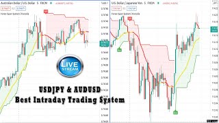 USDJPY amp AUDUSD M5 Scalping System Live Forex Signals 247  Best Forex Trading System For Intraday [upl. by Afrika]