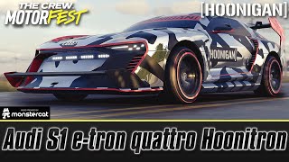 The Crew Motorfest  Audi S1 etron quattro Hoonitron Drift  FULLY UPGRADED  PRO SETTINGS [upl. by Meehan]