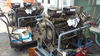 Brand new Yuchai diesel engine first run [upl. by Ahsil]