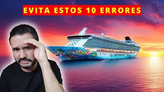 Consejos CRUCIALES para tu PRIMER CRUCERO en 2024  EVITA estos 10 ERRORES [upl. by Aligna]