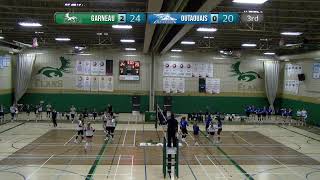 Volleyball féminin 🏐 Outaouais  Garneau 10272024 [upl. by Ahtivak753]