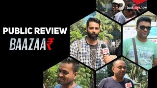 Baazaar Public Review  First Day First Show Review  Saif Ali Khan Rohan Mehra [upl. by Eceinej258]