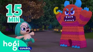 ¡Rompamos la Piñata de ABC  15 Minutos  Aprende los Alfabetos  Juego de ABC  Hogi en español [upl. by Aynatal259]