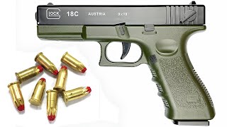 GLOCK pistol  G18 – Fully automatic 9mm firepower [upl. by Maureen]