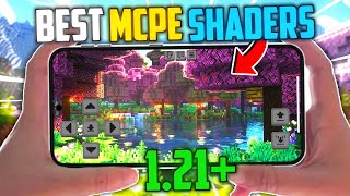 Top 5 NEW Best Shaders For Minecraft PE 121  Render Dragon Shaders For Mcpe [upl. by Dobson666]