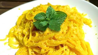 Ricetta Facile e Veloce PASTA AL LIMONE pronta in 5 Minuti [upl. by Airolg]