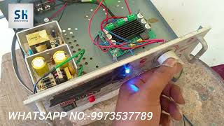 class D amplifier board testing  smd amplifier board  amplifier upgrade to class D amplifier [upl. by Fanya181]