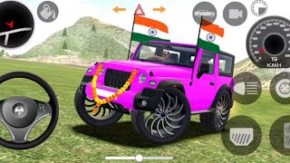 Dollar Song Modified Mahindra Thar  Indian Car Simulator 3D [upl. by Itsuj]