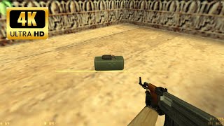 CounterStrike 16  csdust2 PC Gameplay 4K ULTRA HD PC Gameplay  No Commentary [upl. by Tinor699]