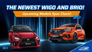 2023 Toyota Wigo vs 2023 Honda Brio  Upcoming Models  Philkotse Spec Check [upl. by Sams80]