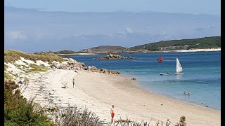 St Marys amp Tresco Islands Tregarthens Hotel The New Inn amp Sea Garden Apartments in August 2019 [upl. by Nordin167]