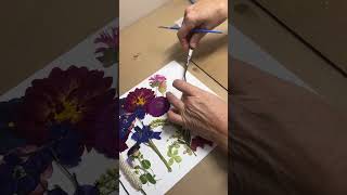 Using Pressed Flowers for DIY Crafts diycrafts driedflowers [upl. by Dripps343]