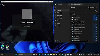 Swan Location VS Task Manager [upl. by Bruno]