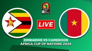 🔴Zimbabwe vs Cameroon  AFCON  Africa Cup of Nations Qualifying [upl. by Watt793]