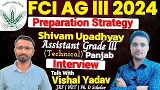 FCI AG3 Preparation StrategyShivam UpadhyayFCI की तैयारी कैसे करेंBooklistfcifcijobsfcimanager [upl. by Metabel]