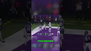 Vikings Incredible Touchdown Darnold to Addison [upl. by Tertia]