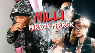 FHERO x MILLI Ft Changbin Stray Kids  Mirror Mirror Prod by NINO Official MV REACTION [upl. by Dent]