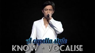 A capella style  KnowVocalise  Dimash Kudaibergen Feat Dimash HD isolation [upl. by Nerra]