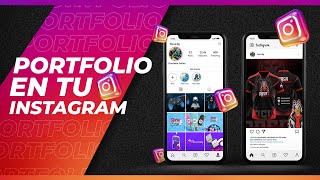 Como hacer un PORTAFOLIO de Diseñador en INSTAGRAM  Vende Más [upl. by Netsirhc862]