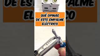 Cómo Empalmar un Alambre o Cable Eléctrico de Forma Segura a una Termomagnética✅ [upl. by Lidda]