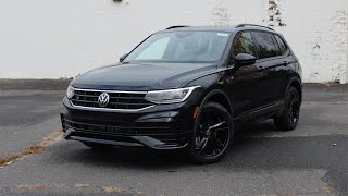 2023 VW Tiguan SE RLine Black  Full Features Review amp POV Test Drive [upl. by Chase607]