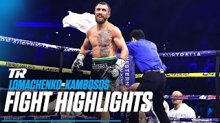 The Dominating SKILL From Vasiliy Lomachenko Against George Kambosos  FIGHT HIGHLIGHTS [upl. by Pentheas]