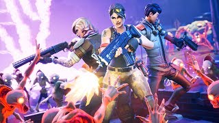 ZOMBIE APOCALYPSE Fortnite Save the World [upl. by Nihcas767]