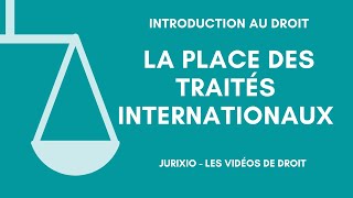 La place des traités internationaux [upl. by Sadowski]