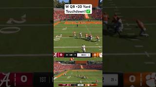 Best QB scramble Touchdown for 20 Yards✅ shorts trending like subscribe views [upl. by Layol562]