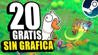 🎮 LOS 20 MEJORES Juegos Gratis para PC de BAJOS RECURSOS en 2024 🎮 Juegos gratis Steam  SauKoz Time [upl. by Aphra538]