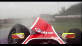 Zero Visibility Crash at Imola [upl. by Aennil]