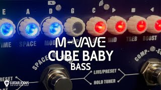 JUSTICE FOR BASS PLAYERS  ll MVave Cube Baby Bass [upl. by Sukcirdor]