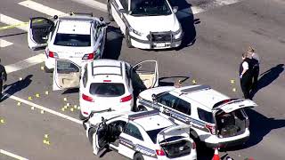 Raw video Arapahoe County deputies shoot suspect near Arapahoe Rd and I25 [upl. by Akirahc]