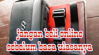 unboxing and review tas Selempang  phantom resulco [upl. by Ahsyad]