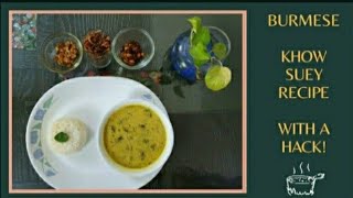 Khow Suey Recipe  How to make Khow Suey at home ♥️ [upl. by Lehte559]